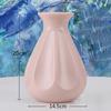 Bud Flower Vases Decorative Plastic Vase Tabletop Ceterpieces For Home Decor