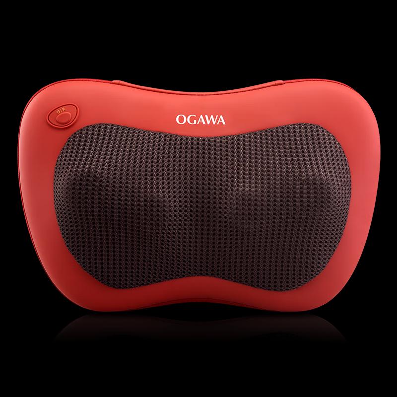 ogawa Rechargeable Lumbar Neck Back Massager Pillow with Heat CN Plug (adapter Included)