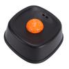 Dog Lick Bowl Anti Slip Rolling Ball Liquid Treat Slow Feeder Bowl for Small Medium Large Dogs Black