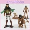 Attack On Titan Figure Levi Eren In Stance Positions 25cm Pvc Material