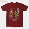 Funny Christmas Holiday Reindeer Cartoon Made In Australia T Shirt S 5xl Vintage Soft Casual Slightly Breathable Fashion