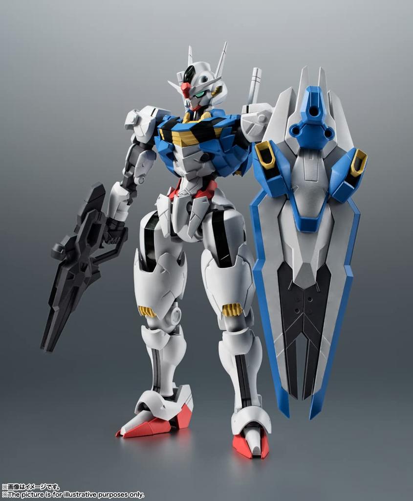 ROBOT Spirits Mobile Suit Gundam: Witch of Mercury SIDE MS Gundam Aerial ver. A.N.I.M.E. Approximately 125mm ABS & PVC Painted Movable Figure