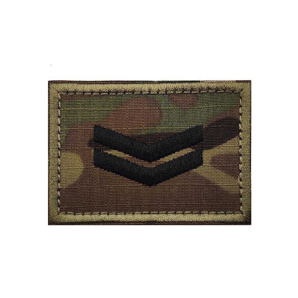 Military Embroidered Cloth Haike Rank Patch Tactical Velcro Armband