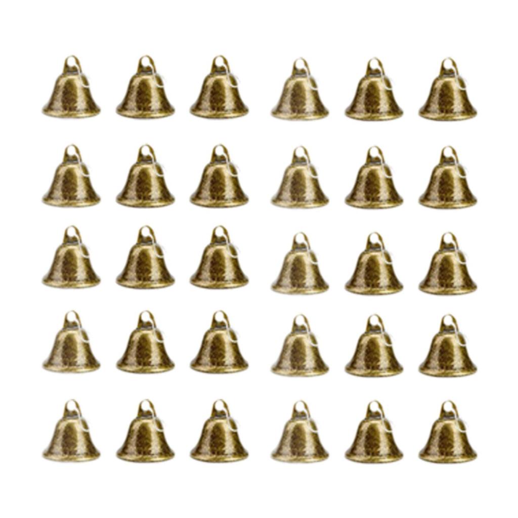 Bastelglöckchen Multifunktionale Weihnachtsglocke Hängeornament zum Geschenkverpacken DIY-Basteln Halloween Weihnachtsbaum Hochzeit