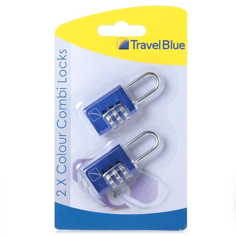 

Travel Blue Colorful 3-Digit Combination Padlocks - 2 Pack