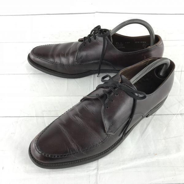 

USA 80s-90s Vintage Leather U-Tip Goodyear Narrow 26.0-27.0 Dark Brown(USED)