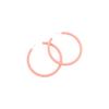 Geometric Round Personality Candy Color C-shaped Hoop Earrings Round Earrings Women Jewelry