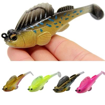 1 Stück Weicher Kunststoffköder für Angelköder Meer Me Ga Barsch Dark Sleeper Swimbait Angelzubehör Shad Barsch Hecht Wobbler