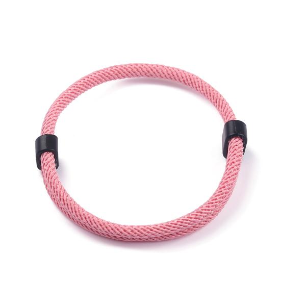 Herren Seilarmband Verstellbares Geflochtenes Seilarmband Lässiges Einfarbiges Schnurarmband Freundschaftsarmband Geschenk für Freund Bruder