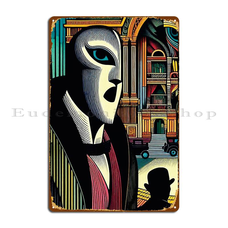 Phantom Metal Sign Customize Decoration Personalized Rusty Pub Tin Sign Poster 20X30CM