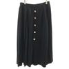 Schoonheidsproducten GRACE CLASS Middellange gebreide geplooide rok 38 zwart Dames Gebruikt