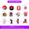 Cartoon Fantasy Japanese Stickers Traditional Elements DIY Kids Toy Gift Decal for Phones Laptops Luggage Decorative Waterproof