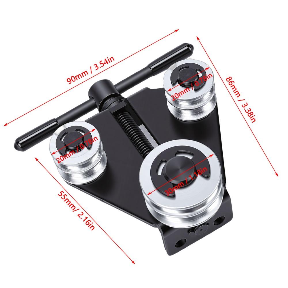 Adjustable Brake Line Bender 3 Roller Brake Line Straightening Tool  Maintenance Technician