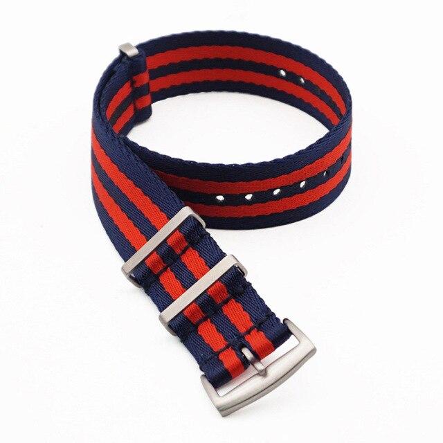 

Реплика для часов Omega Seamaster, ремешок для часов 20 мм, высококачественный браслет для часов 22 мм, полосатый ремешок НАТО для армейского спорта, нейлоновый ремешок для часов 22mm