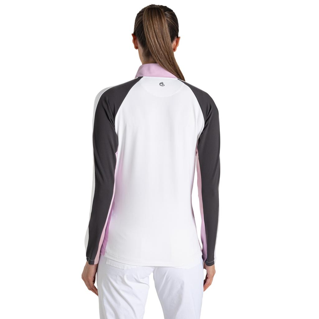 CRAGHOPPERS Womens/Ladies Nosilife Half Zip Golf Top