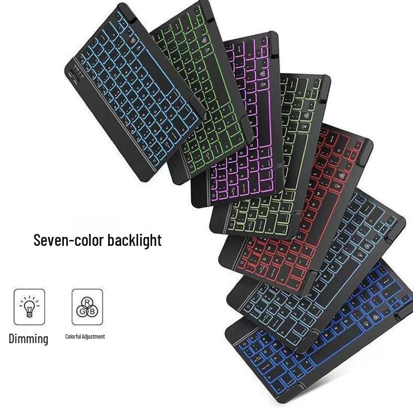 Wireless Backlit Magnetic Bluetooth Keyboard for Tablets and iPad