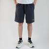 Li-Ning Solid Color Embroidered Brand Logo Knitted Sports Shorts Men shorts Dark-Gray AKSU745-3
