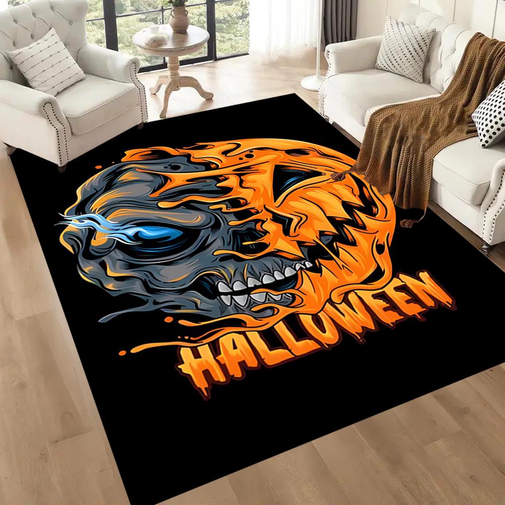 Halloween 90 Floor Rug Office Rug Perfect for Bedrooms Living Rooms Outdoor Entryway Antislip Carpet Decorate Offices Wedding Party Gift