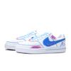 Nike Court Vision 1 Elektronisches Spielzeug, Sweetheart, Street PU Niedrige Skateboard-Schuhe Unisex Weiß Blau DH2987-101(team1925)