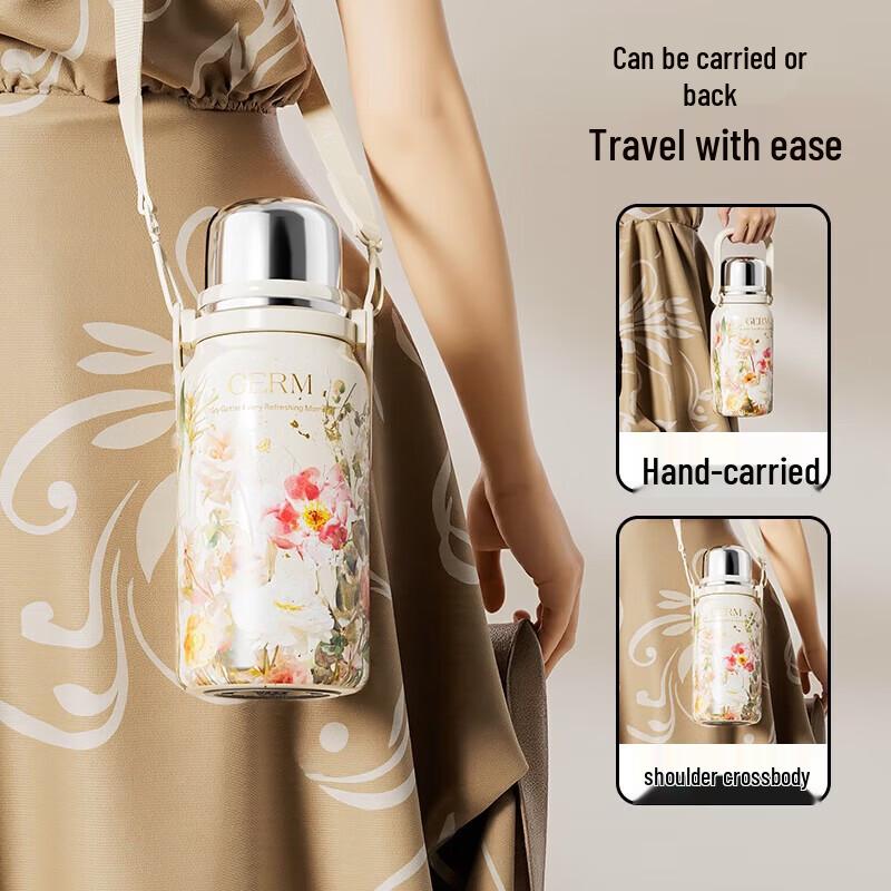 Germ Stor kapacitet Bärbar Rostfritt Stål Termos