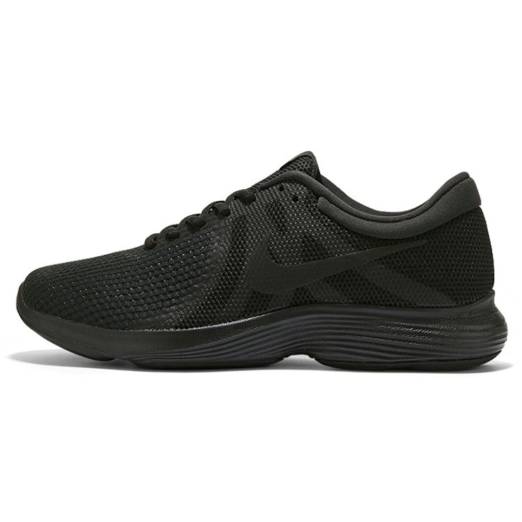 Nike Revolution 4 Mesh Slip-Resistant Durable Low-Top Running Shoes Men sneaker Black AJ3490-002