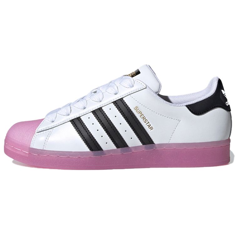 

adidas Superstar Rubber Shelltoe — женские кроссовки Shock Purple Cloud-White Core-Black FW3554