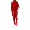 Men's Turtleneck Casual Sportswear Trendy Suit Zipper Jacket Trousers Suit