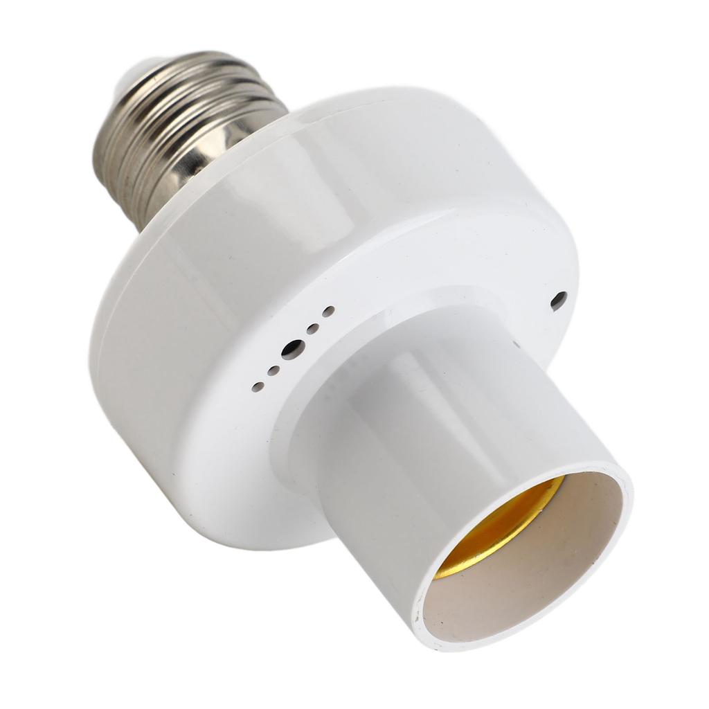 Remote Control Light Bulb Socket 30 60mins Timing Screw in E26 E27 Bulb Holder Wireless Lamp Holder