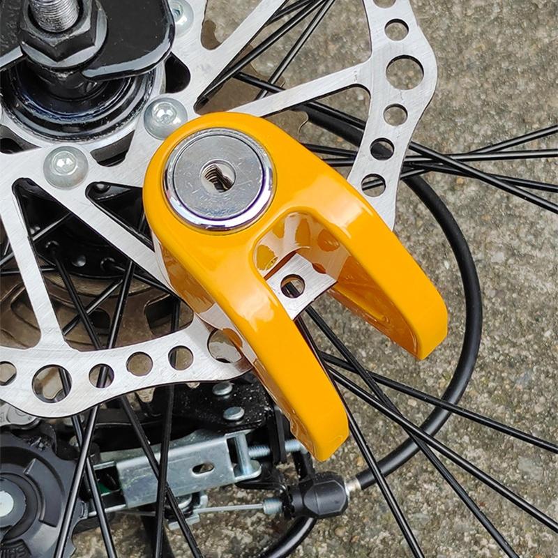 Anti-Theft Safety Security Lock Motorcycle Bicycle Lock Steel Mountain Road MTB Bike Cycling Rotor Disc Brake Wheel Lock