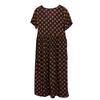 Labyrinth Womens/Ladies Knockers Midi V Neck Smock Dress