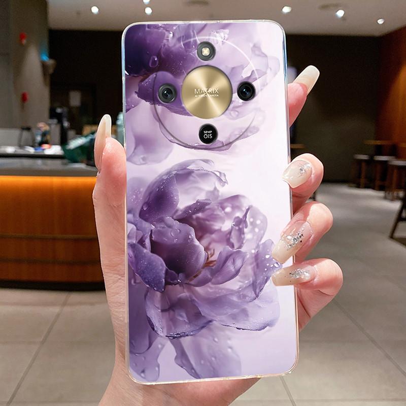 Casing For Honor X9D 5G Aesthetic Luxury Dragon Cute Cool Boys Girls Soft Silicone Phone Case Back Cover Transparent TPU Shell