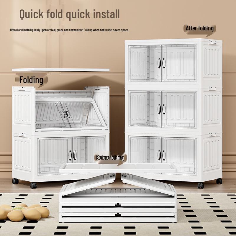 Foldable Large Capacity Storage Box for Clothes, Quilts, and Toys