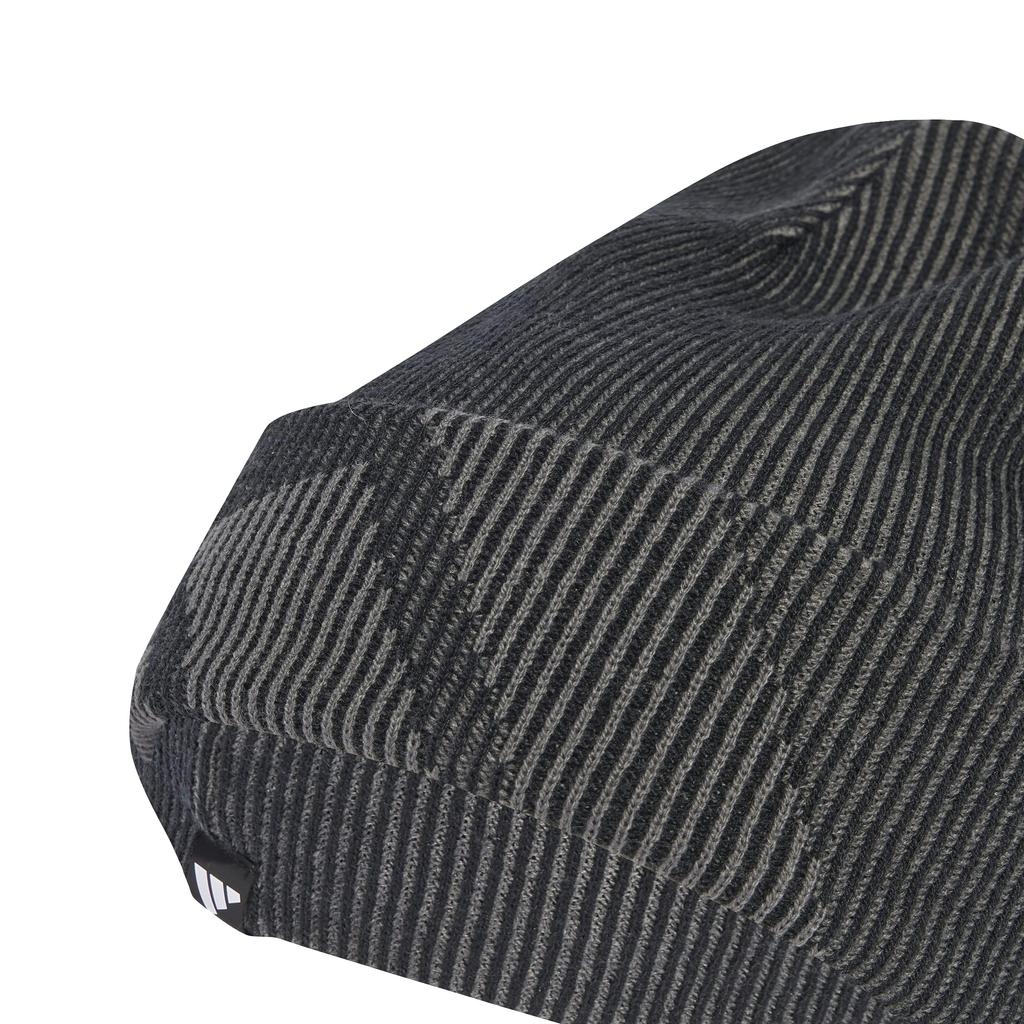 Adidas Two Tone Beanie JUZ03 Herrstickad mössa, Svart/Grå Fem (JM3063), Storlekar 60-63cm