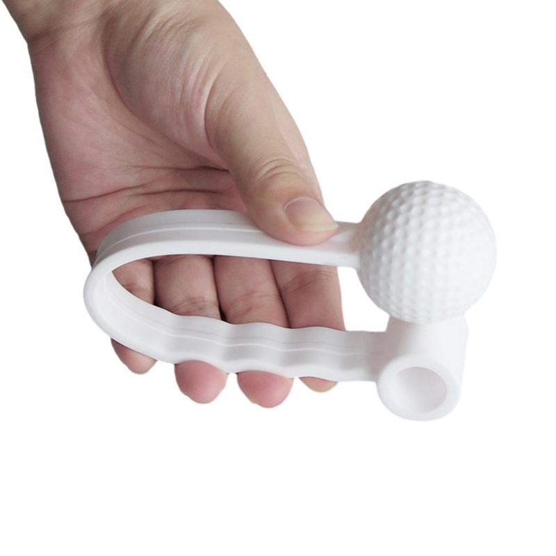 Durable Golf Swing Practice Trainer Adjustable Golf Hitting Aid Simulators Golf Swing Training Mat Golfing Accessory