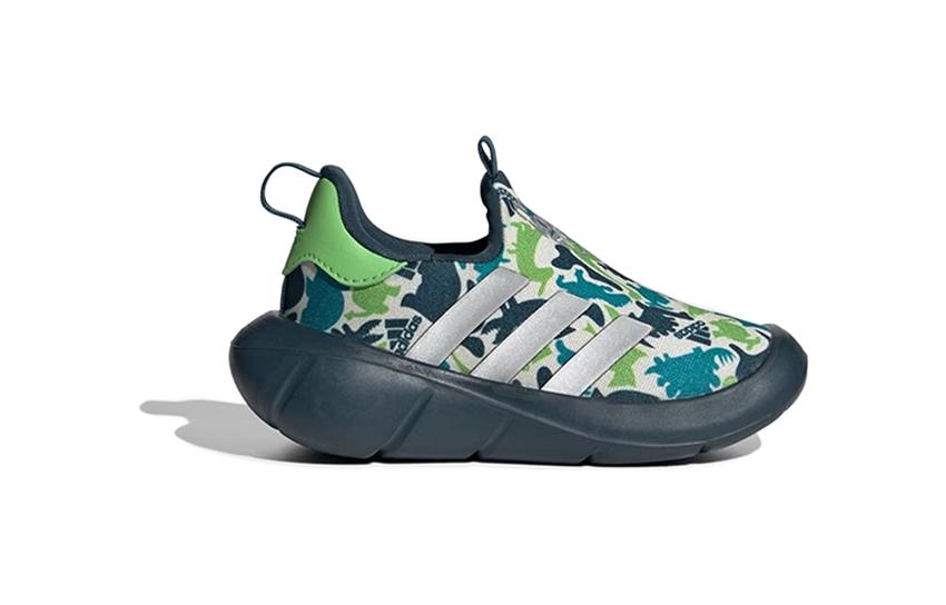 Adidas Monofit Abrasion Resistant Abrasion Resistant Low top Toddler Shoes Blue Green Infant And Toddler ID9645