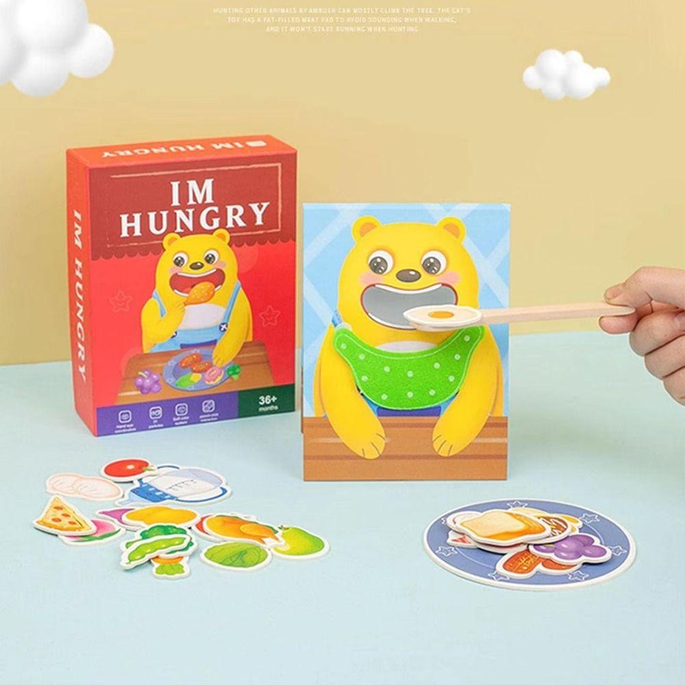 Role Play Simulation Feeding Game Food Feeding Parent-Child Feeding Toy  Kids Gift
