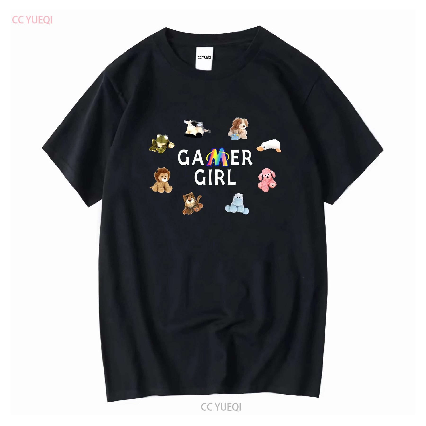 

Webkinz Gamer Girl T Shirt for Fans Y2K Retro Early 2000 s Nostalgic Game long or short sleeves vintage Washed homme Breathable 4XL