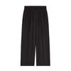 Women's Casual Trousers Plus Size Baggy Straight Wide Leg Pants Vintage Style Clothes Y2k Brown Black