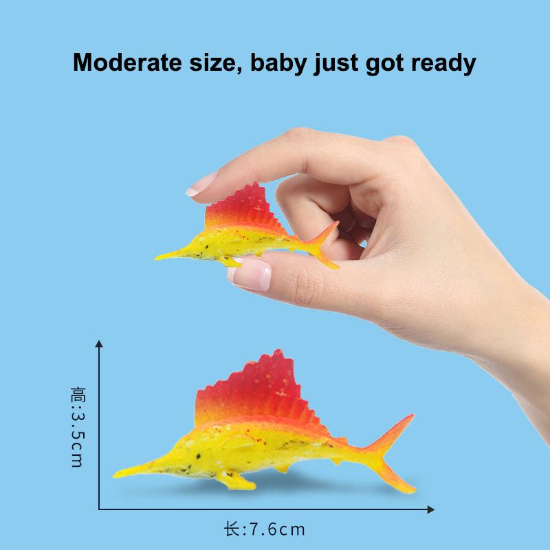 Ocean Animal Gemstone Dig Kit Kid Archaeological Excavation Gemstones Toy Toddler Science Kit Educational Handmade Toys