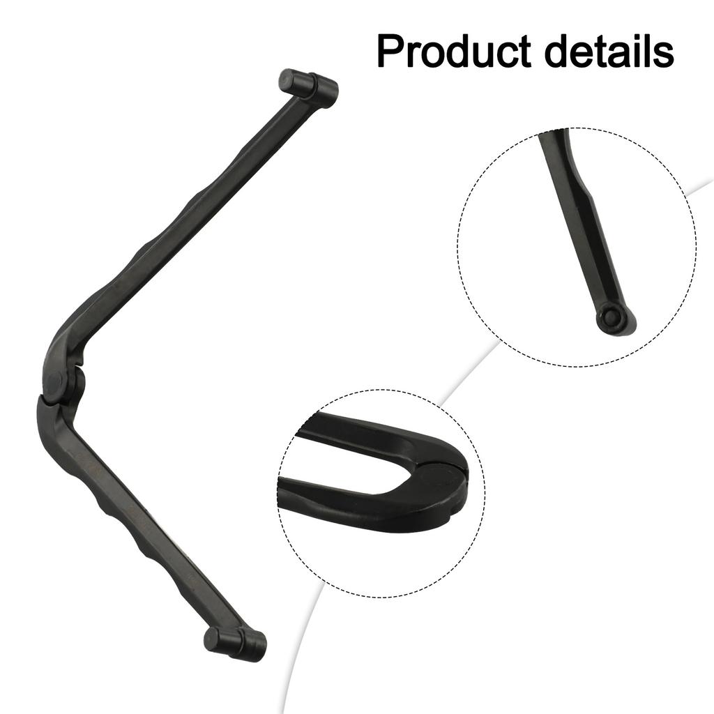 1PCS 2-8mm Adjustable Wrench Spanner Pin Set Removal Tools For Round Nuts 161mm Multifunctional Finish Steel Face Spanner Wrench