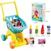 Großer Kinder-Trolley Spielhaus Spielzeug Simulation Supermarkt Einkaufswagen Jungen und Mädchen Einkaufsanzug