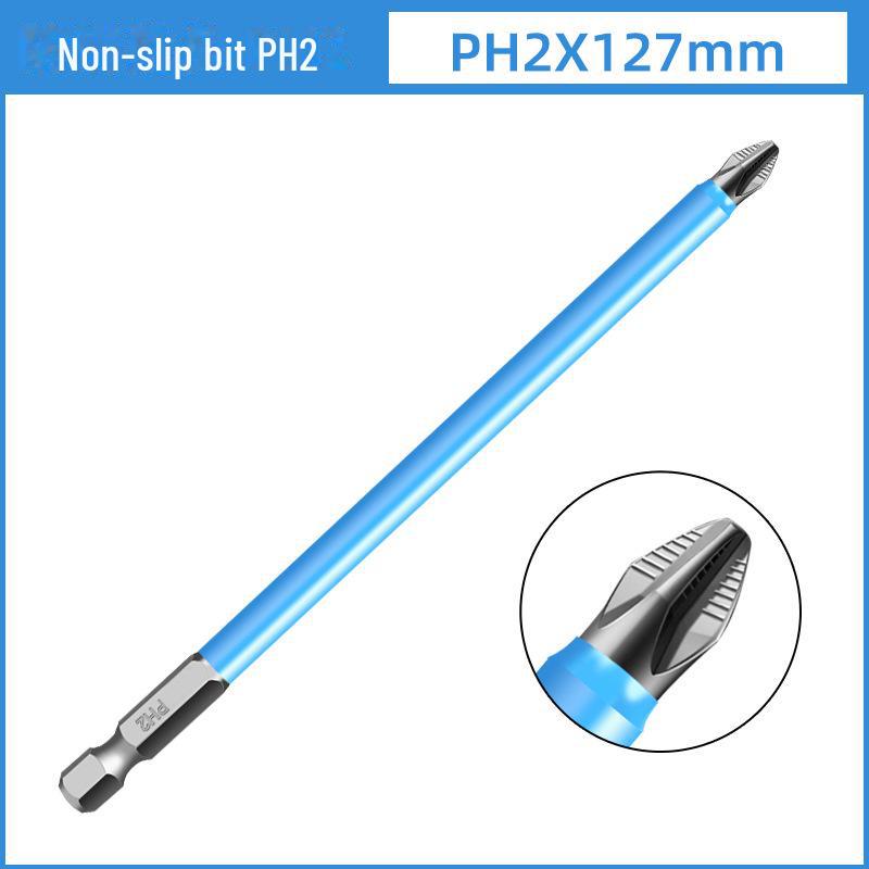 PH2 Non-Slip Crosshead Screwdriver Bit for Electric and Manual Use
