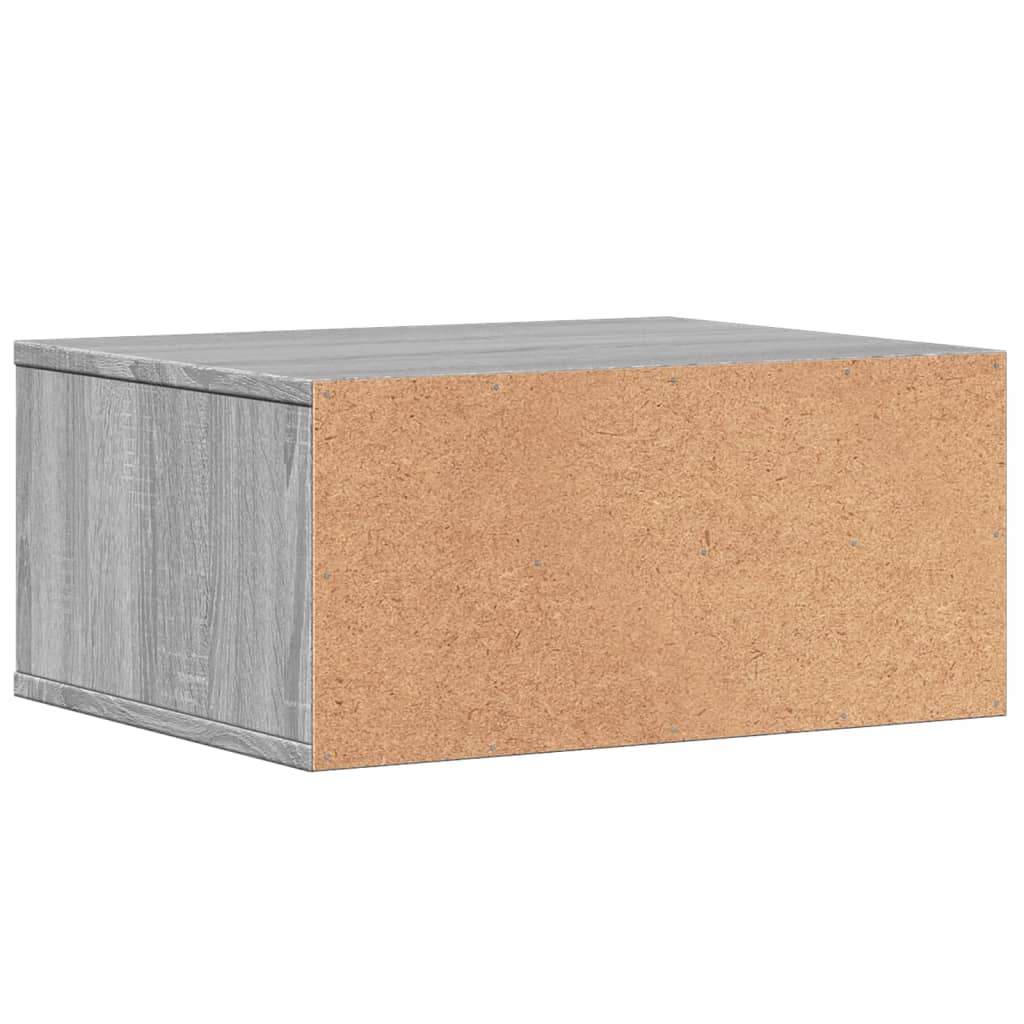 Printer Stand Gray Sonoma 49 X 40 X 22.5 Cm Engineered Wood