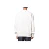 Nike Swoosh Front Brand Logo Print Crew Neck Pullover Long Sleeve Sweatshirt Men Tops White DO8891-030