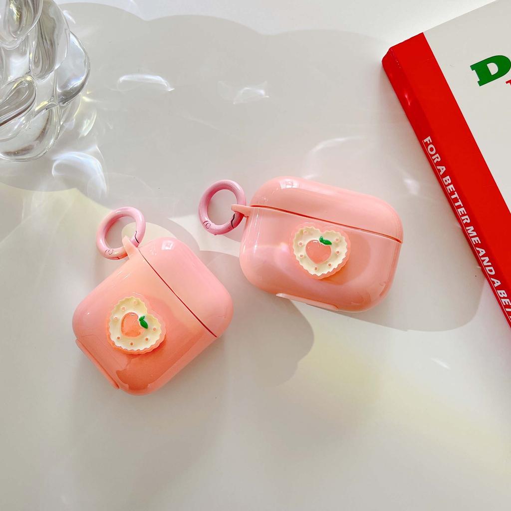 Silicone Soft Love 3d Heart Fruit Strawberry Earphone Case For Apple Airpods Pro 2 1 3 Wireless Bluetooth Charging Box Capa