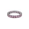Monaco Rose Shines, Light Luxury, High-end, Romantic Personality, 925 Silver Ring, Women's Pink A22769OR