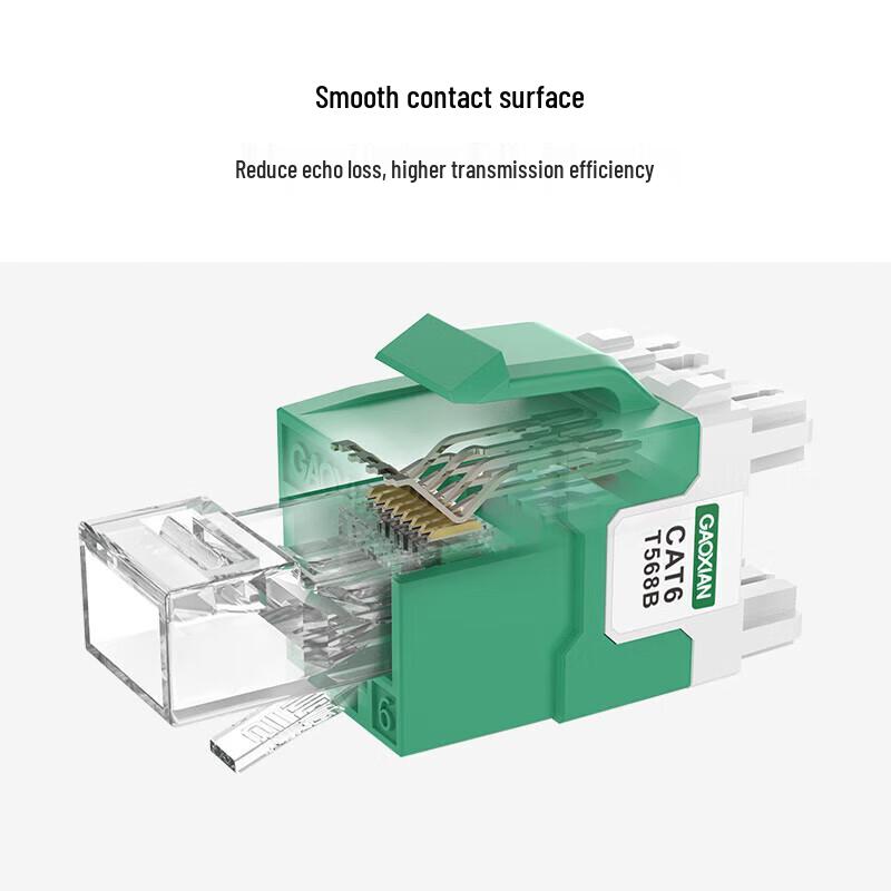 GAOXIAN CAT6 RJ45 Unshielded Ethernet Connector