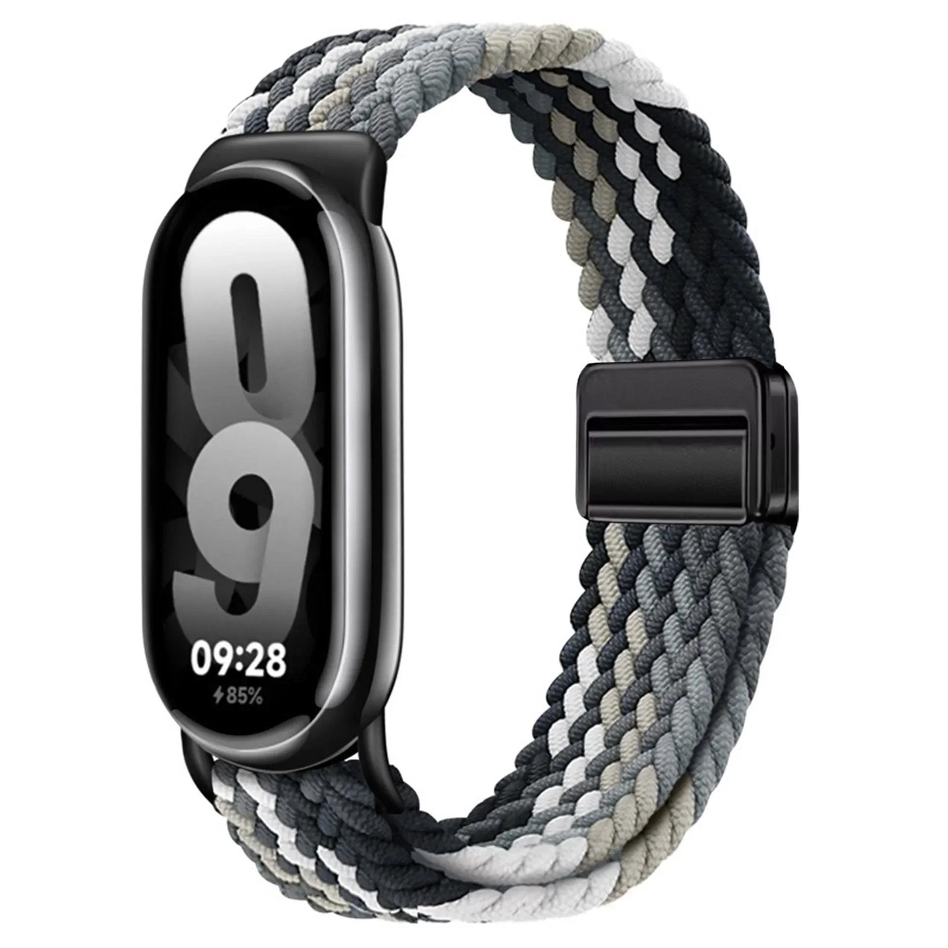 

Nylon Solo Loop Strap for Xiaomi Mi Band 9/10 Smartwatch Replaceable Breathable Bracelet for Xiaomi Band 8/9 Sports Belt Correa For Mi Band 9