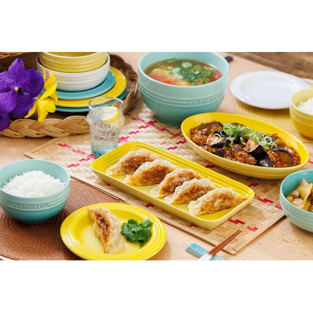 Le Creuset Rectangular Plate 25cm Cherry Red Microwave Oven Dishwasher Safe