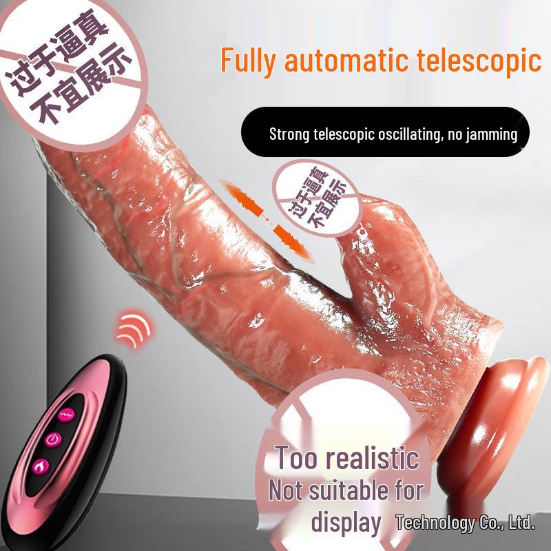 Telescopic Vibrating Licking Tongue Sex Toy for Couples